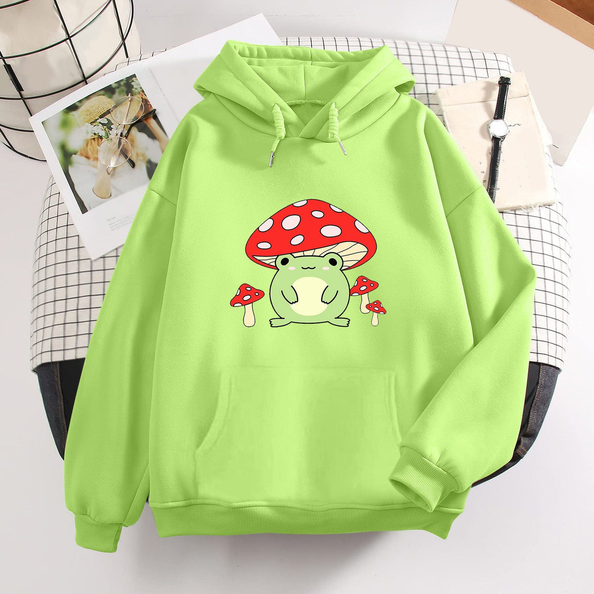 Mushroom Club Graphic Hoodie
