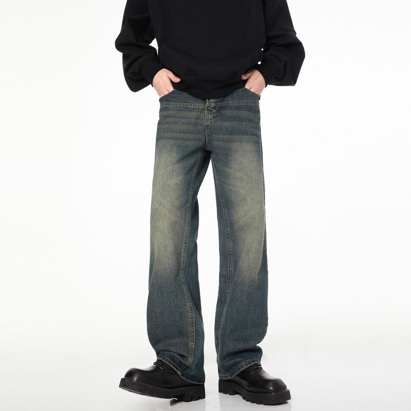 Stonewashed Relaxed Jeans