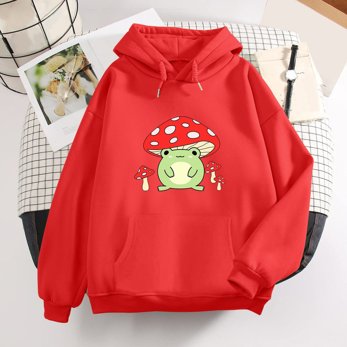 Mushroom Club Graphic Hoodie