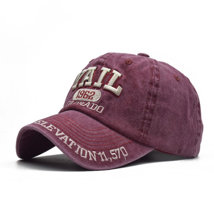 Heritage Embroidered Washed Cap