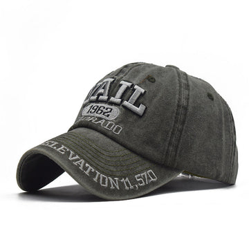 Heritage Embroidered Washed Cap