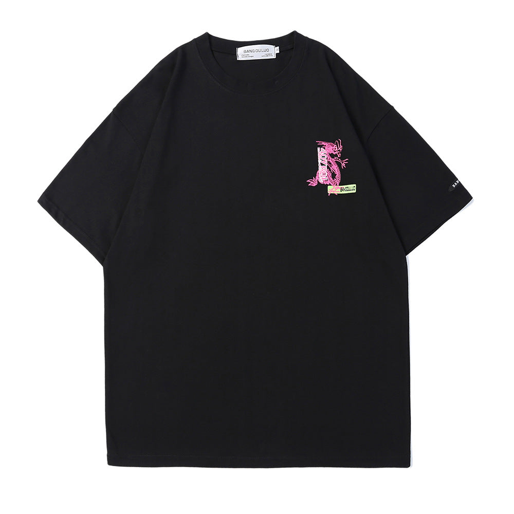 Sakura Crest Oversized Tee
