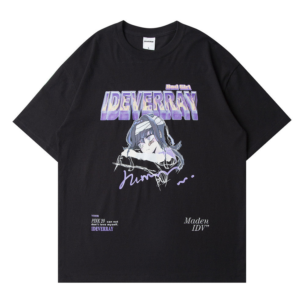 Afterdark Graphic Oversized Tee