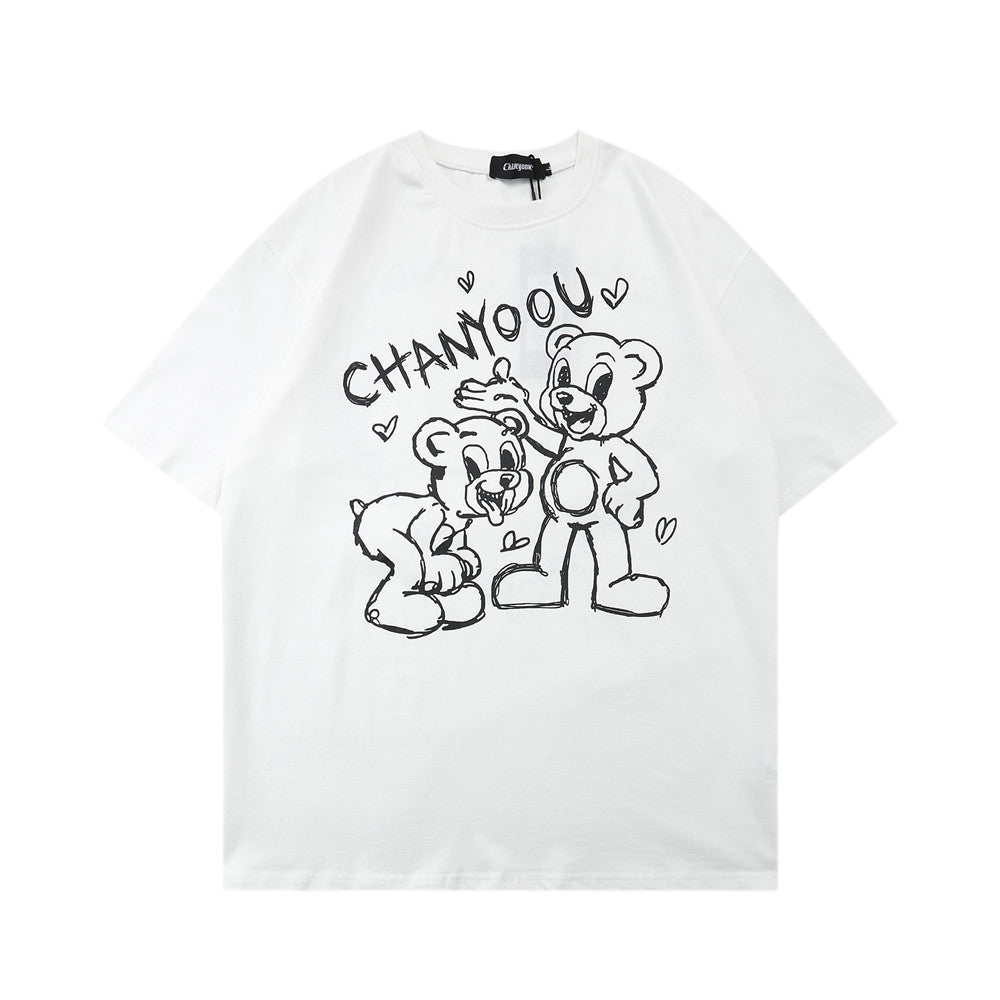 Midnight Sketch Oversized Tee
