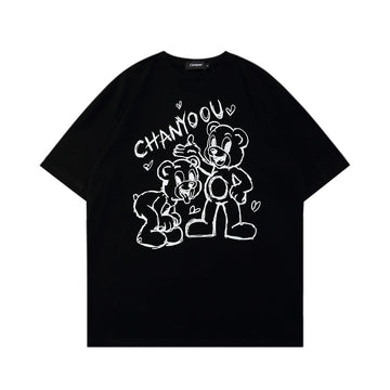 Midnight Sketch Oversized Tee