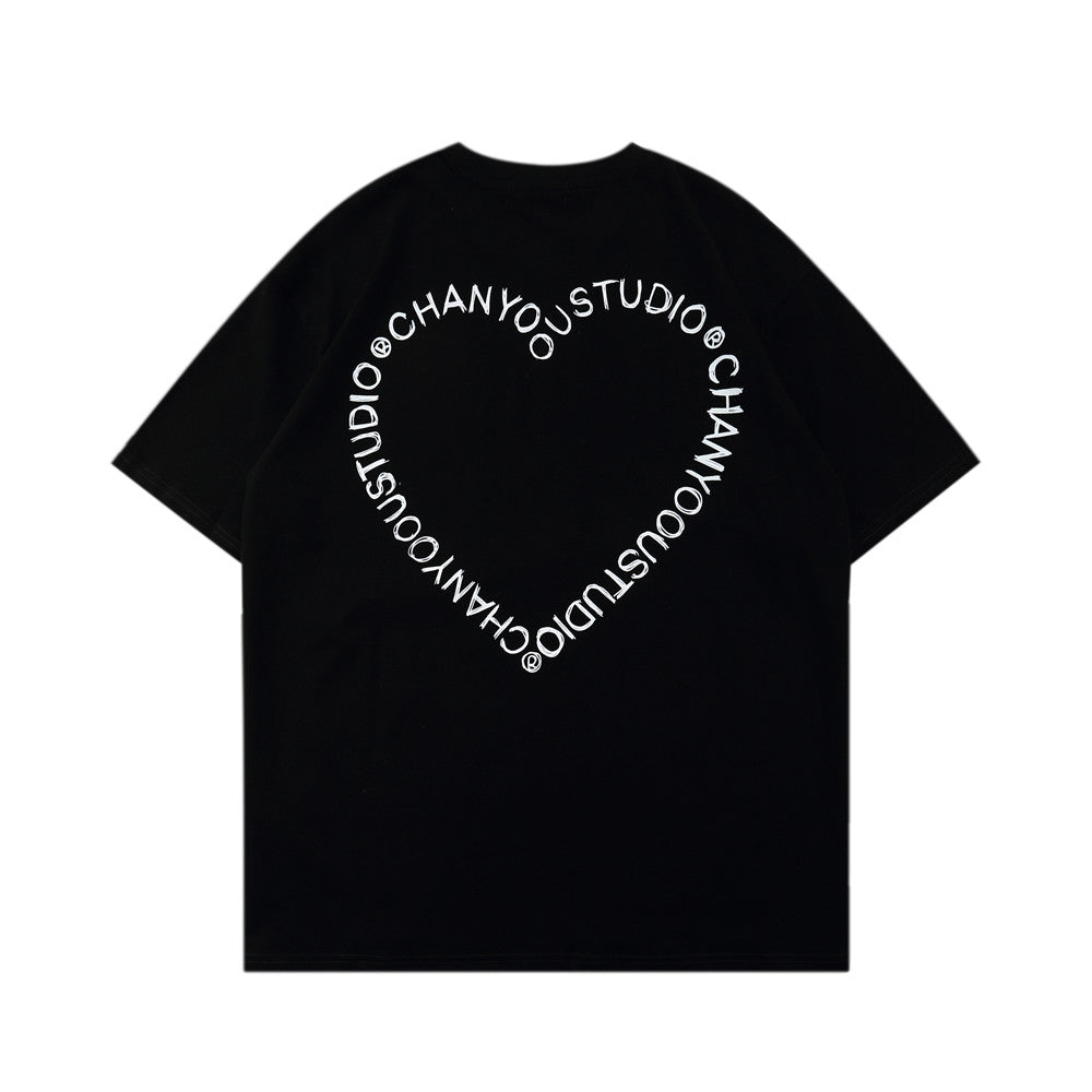 Midnight Sketch Oversized Tee