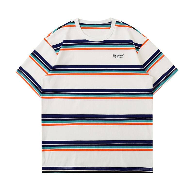 Riviera Stripe Relaxed Tee