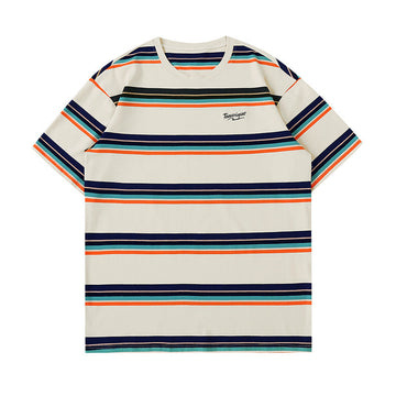 Riviera Stripe Relaxed Tee