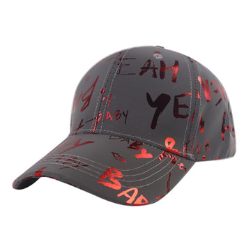Urban Graffiti Print Cap