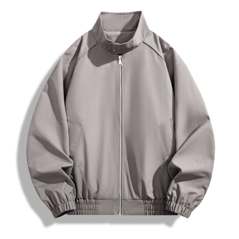 Essential Stand Collar Jacket