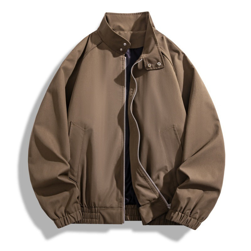 Essential Stand Collar Jacket