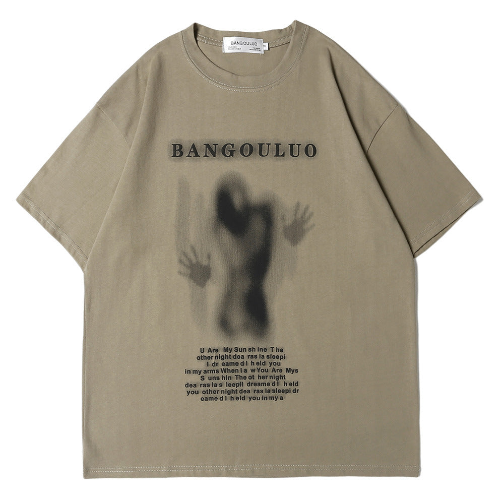 Shadow Hands Graphic Oversized Tee