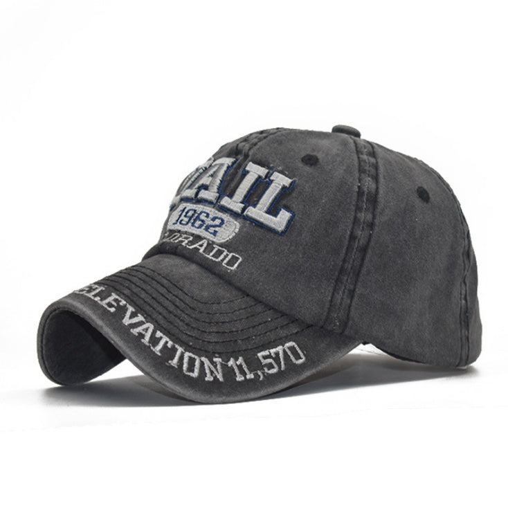 Heritage Embroidered Washed Cap