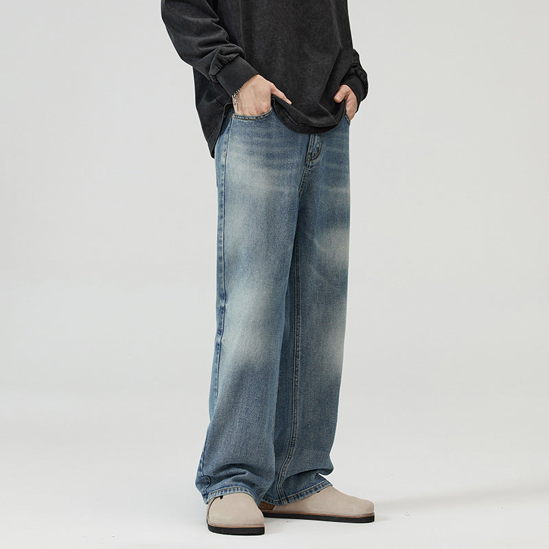Heritage Wash Straight Jeans