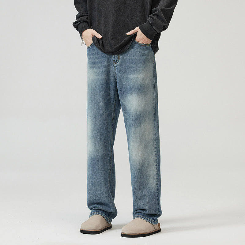 Heritage Wash Straight Jeans