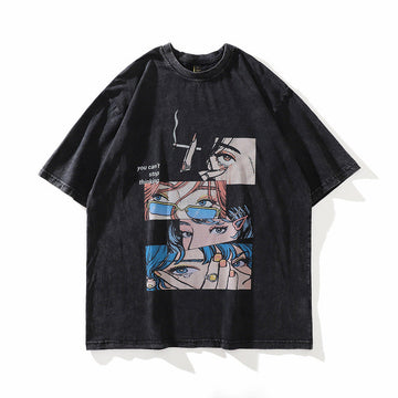 Fragment Anime Washed Te