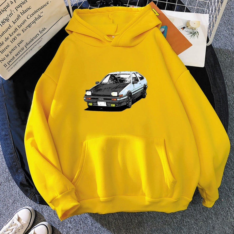 Retro Drive Graphic Hoodie