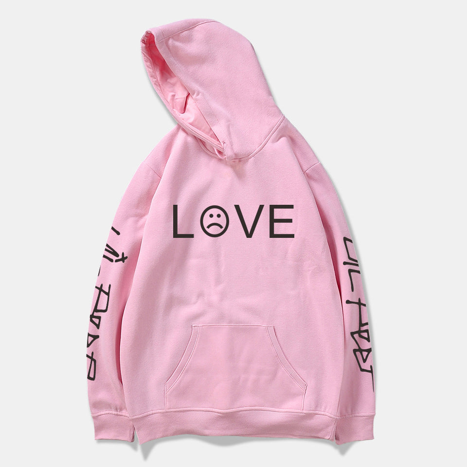 Love Statement Graphic Hoodie