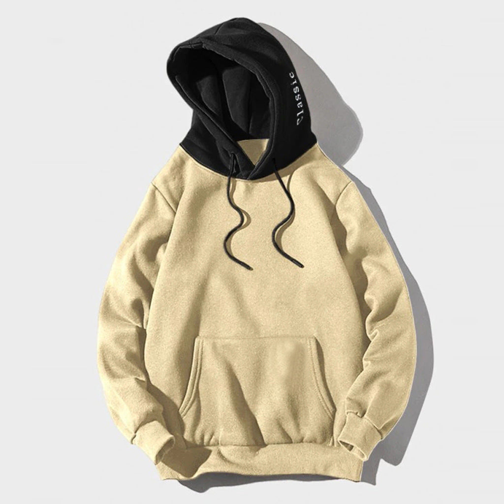 Contrast Hood Essential Hoodie