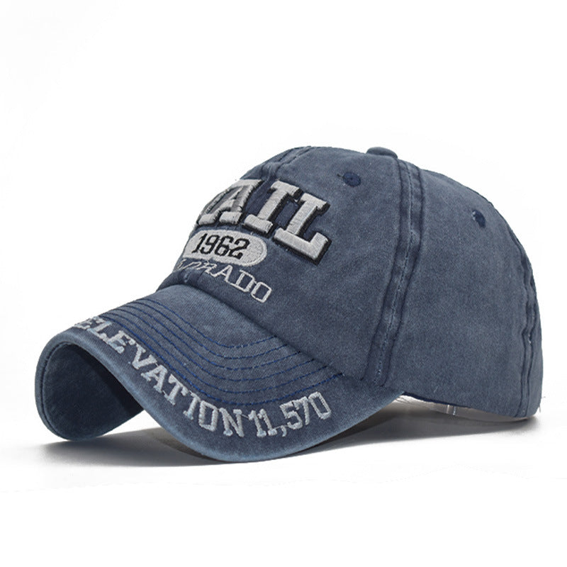 Heritage Embroidered Washed Cap