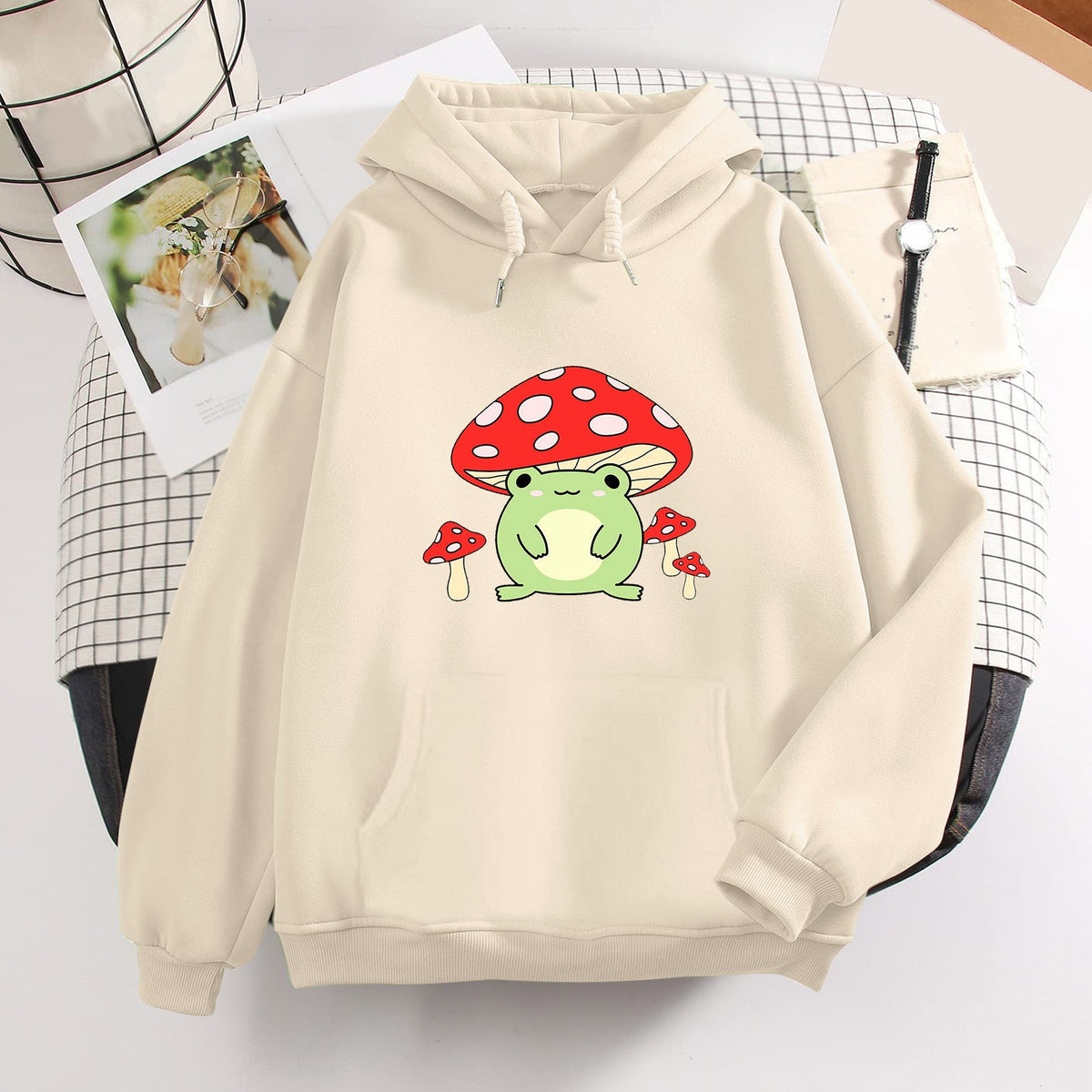 Mushroom Club Graphic Hoodie