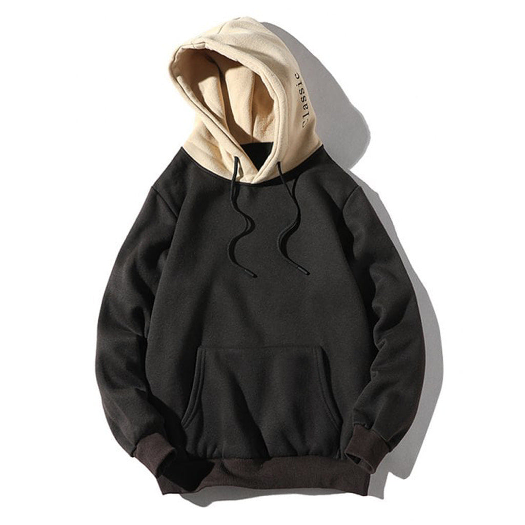Contrast Hood Essential Hoodie