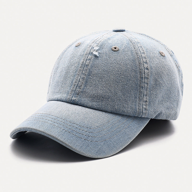 Vintage Washed Denim Cap