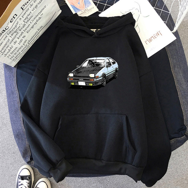 Retro Drive Graphic Hoodie