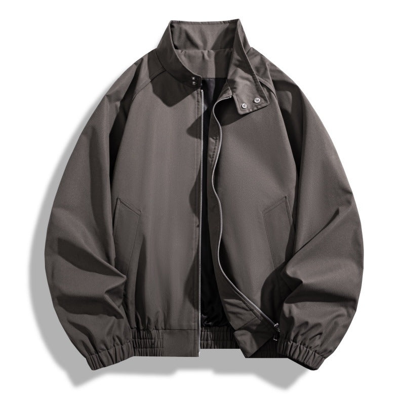 Essential Stand Collar Jacket