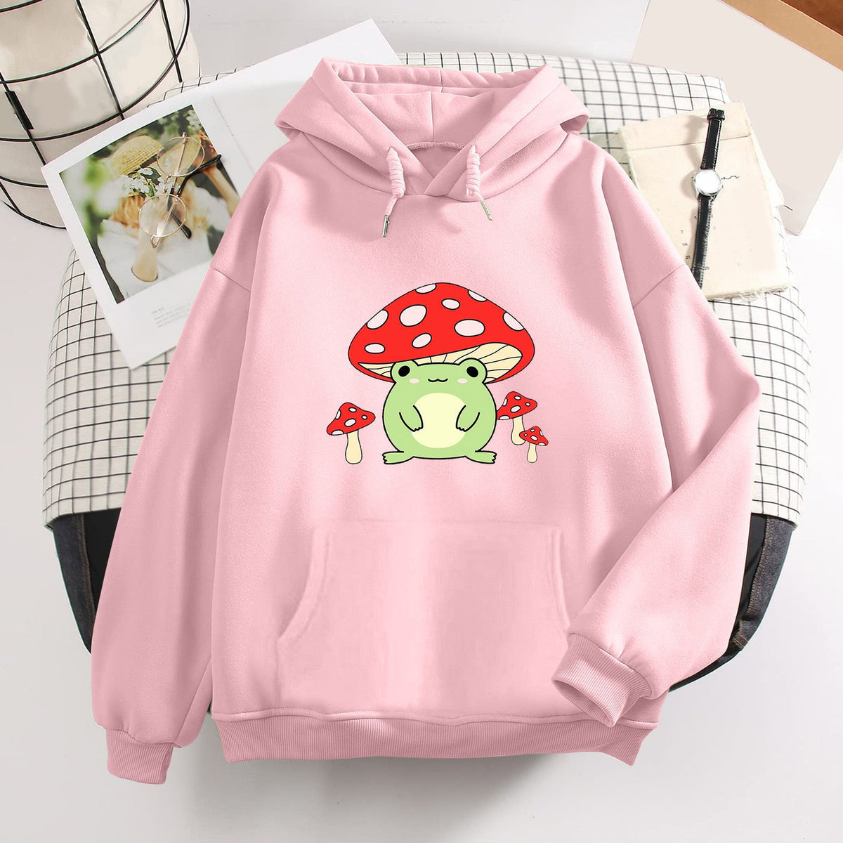 Mushroom Club Graphic Hoodie