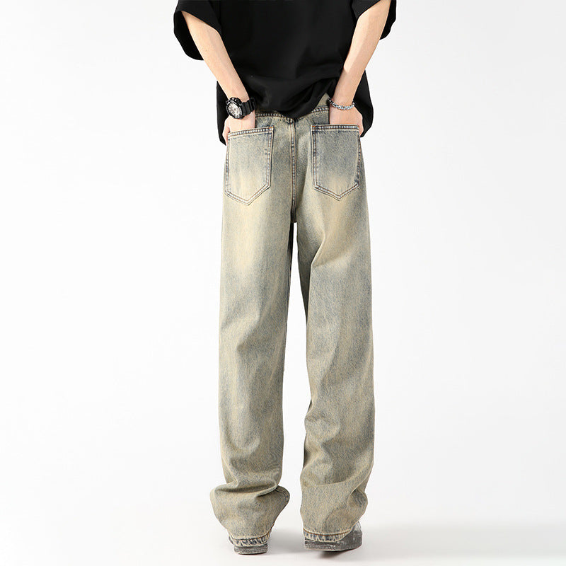 Dust Wash Loose Jeans