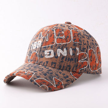 Vintage Frayed Graphic Cap