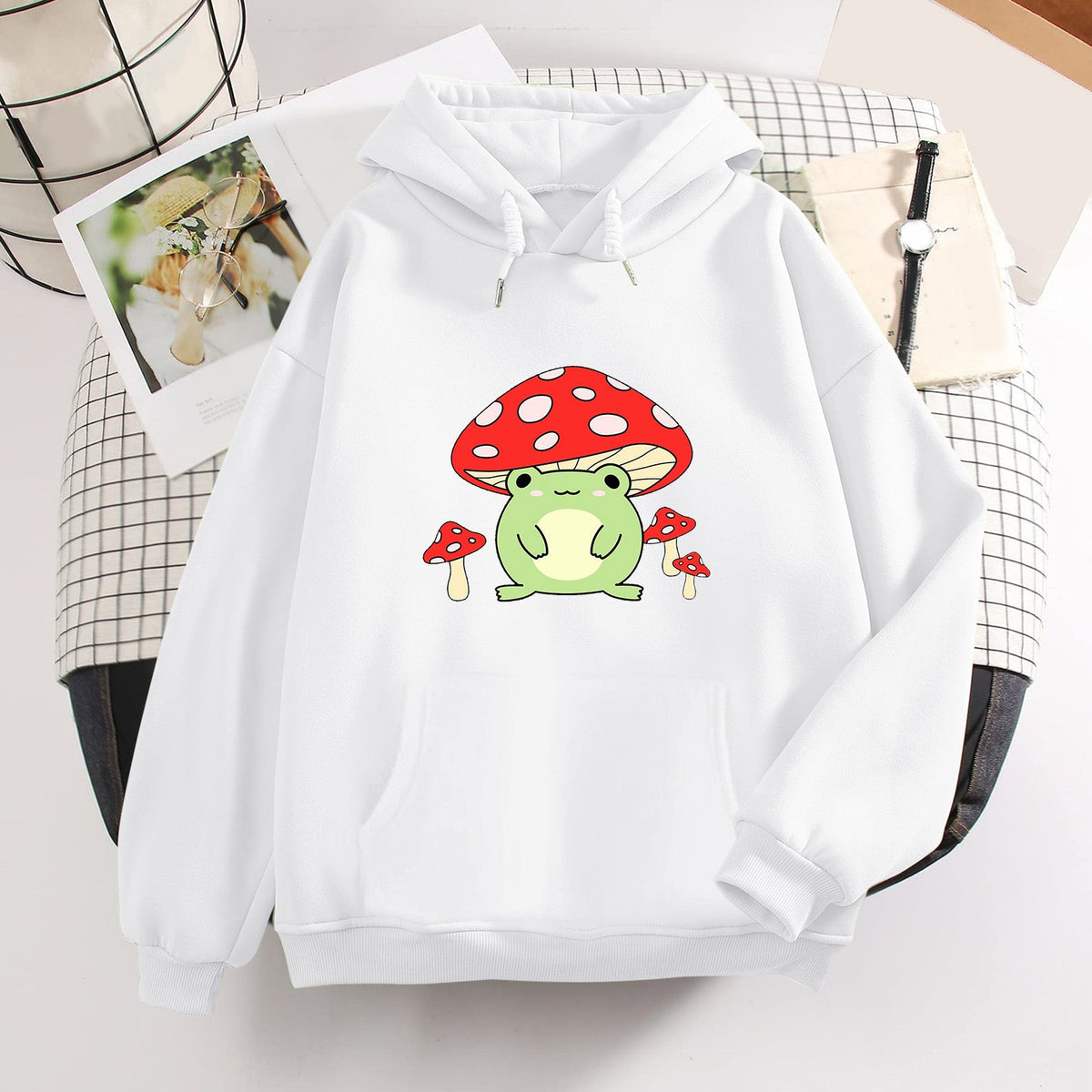 Mushroom Club Graphic Hoodie