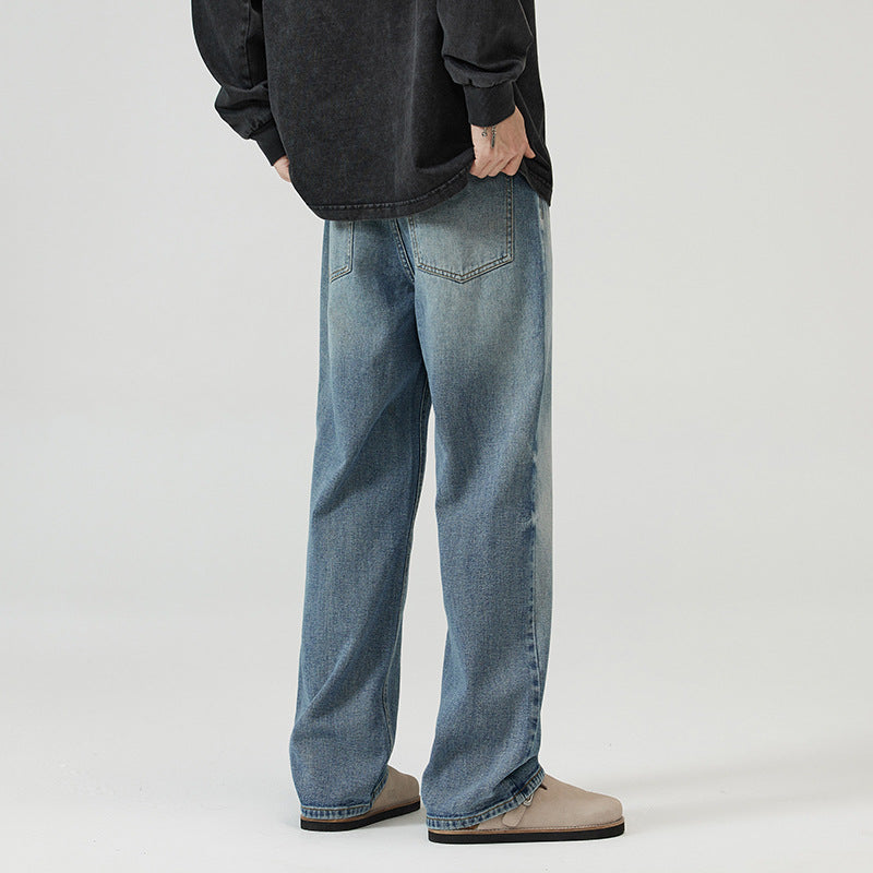 Heritage Wash Straight Jeans