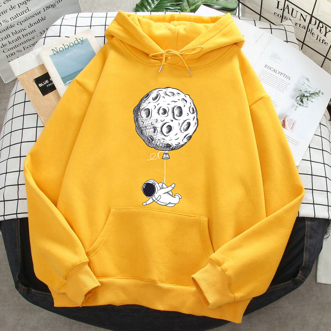 Lunar Drift Graphic Hoodie