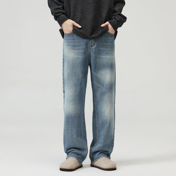 Heritage Wash Straight Jeans