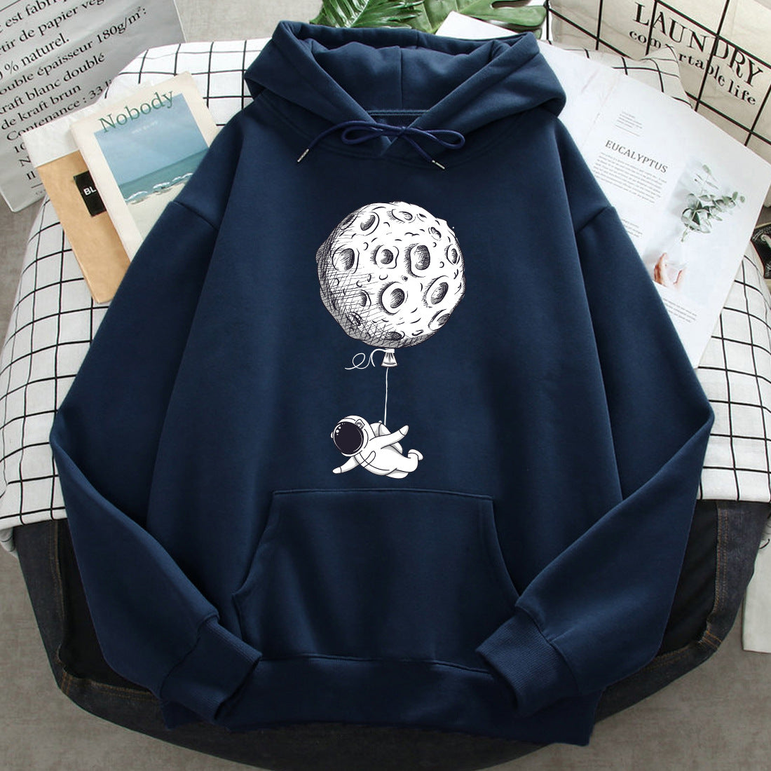 Lunar Drift Graphic Hoodie