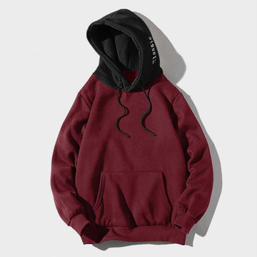 Contrast Hood Essential Hoodie