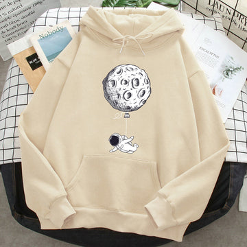 Lunar Drift Graphic Hoodie