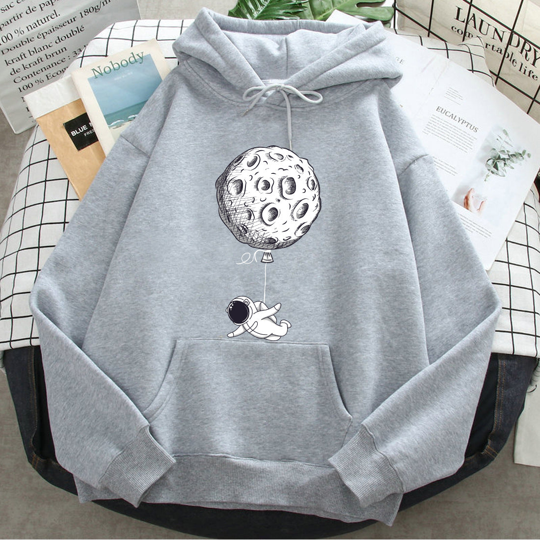Lunar Drift Graphic Hoodie
