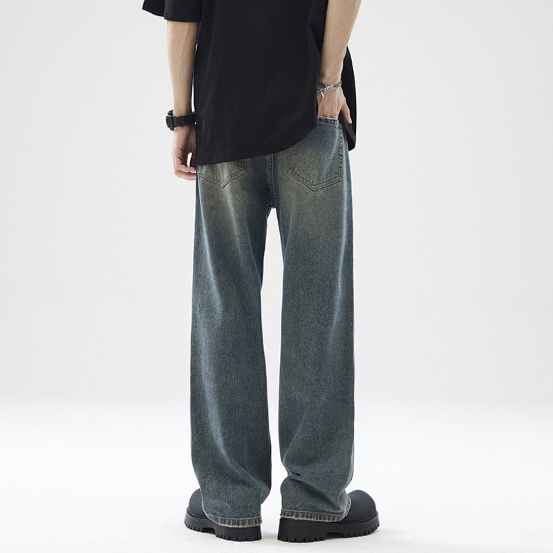Mineral Wash Relaxed Jeans