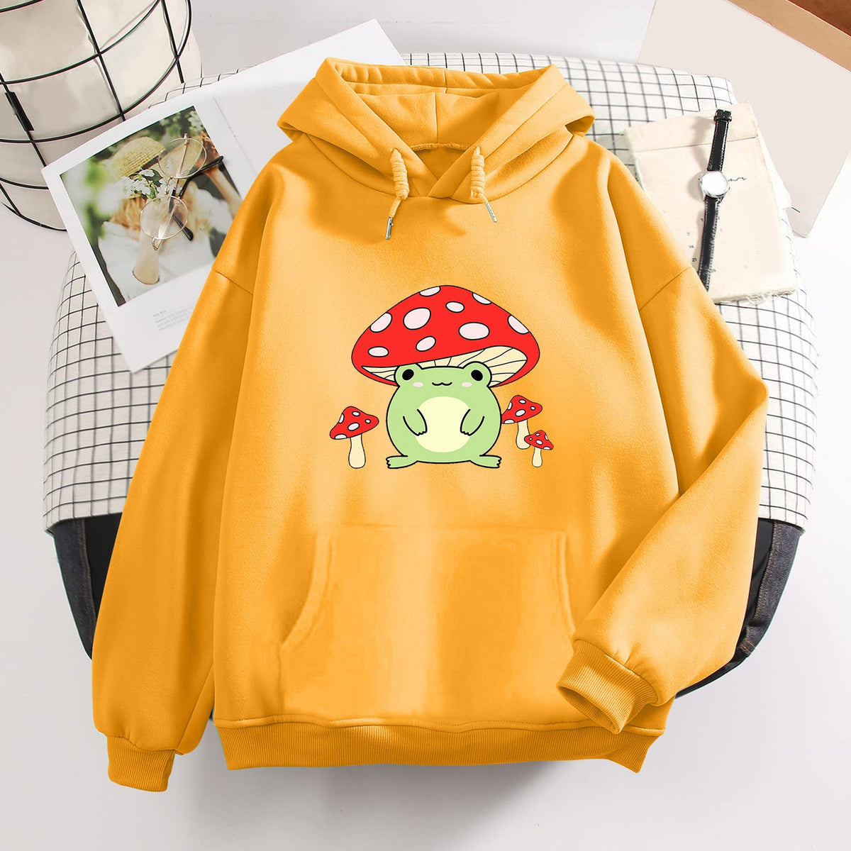 Mushroom Club Graphic Hoodie