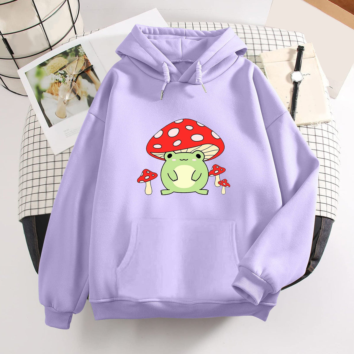 Mushroom Club Graphic Hoodie