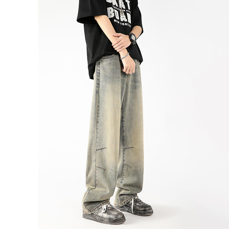 Dust Wash Loose Jeans