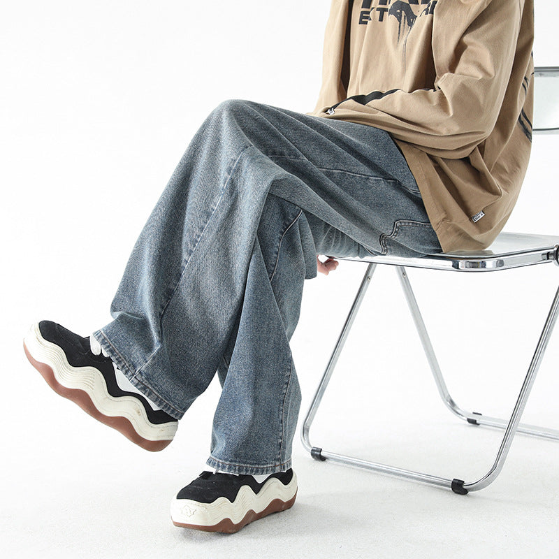 Heritage Blue Wide Jeans