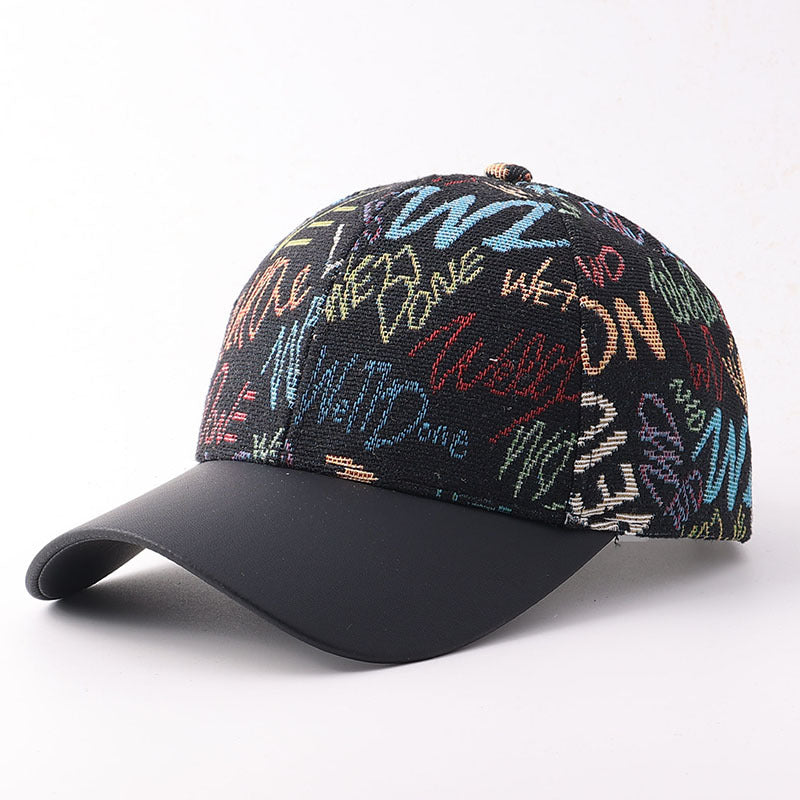 Vintage Frayed Graphic Cap