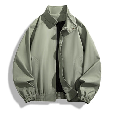 Essential Stand Collar Jacket