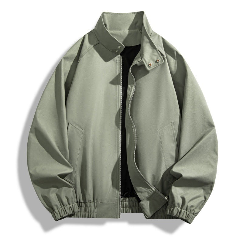 Essential Stand Collar Jacket