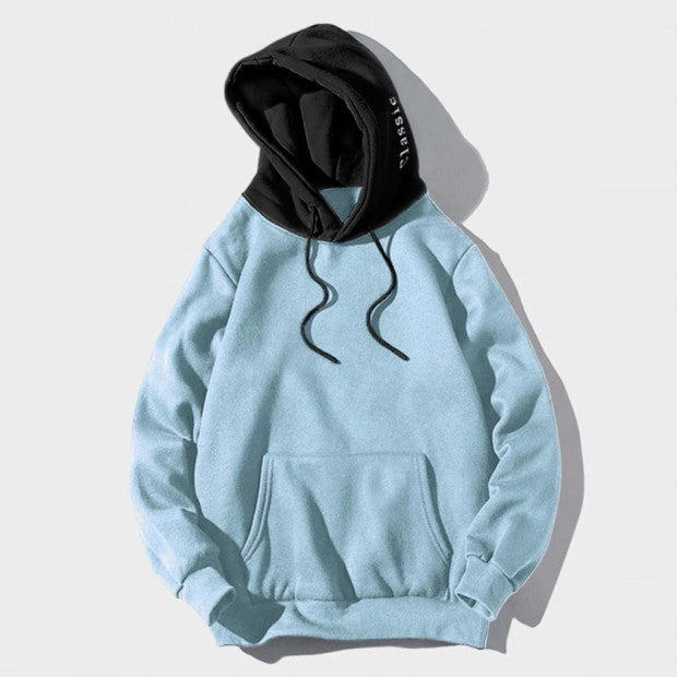 Contrast Hood Essential Hoodie