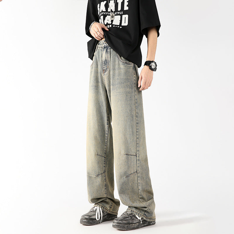 Dust Wash Loose Jeans